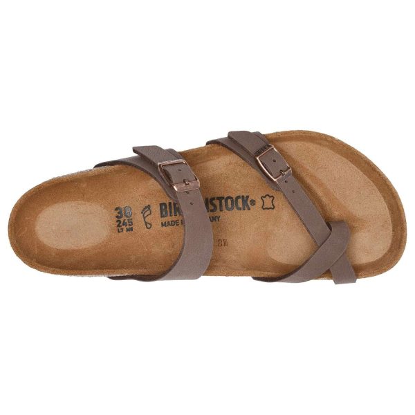 Birkenstock Unisex Sandals Mayari Mocca Casual Synthetic - UK 5.5 Fashion