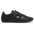 Chaymon BL Leather Synthetic Men s Low Top Trainers For Discount