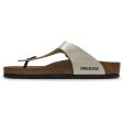 Birkenstock Gizeh White Birko-Flor Womens Sandals - UK 5.5 For Cheap