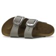 Birkenstock Unisex Sandals Arizona Big Buckle Buckle Slides Nubuck Leather - UK 5.5 Online Hot Sale