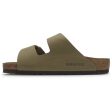 Birkenstock Unisex Sandals Arizona BS. Casual Buckles Straps Slides Nubuck - UK 7 Discount