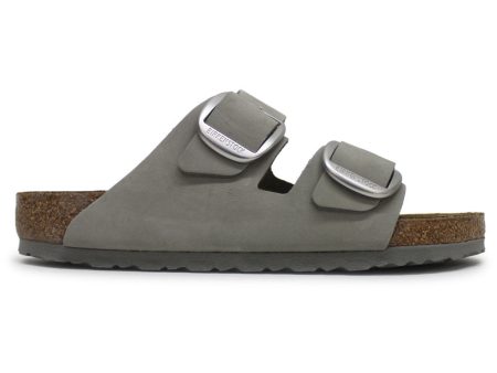 Birkenstock Unisex Sandals Arizona Big Buckle Buckle Slides Nubuck Leather - UK 5 Cheap