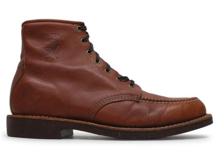 Chippewa 6 Inch Moc Toe 99822 Leather Men s Boots - UK 10 Online