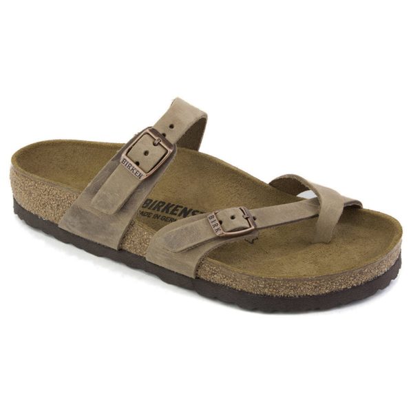 Birkenstock Mayari 1011433  Unisex Sandals - Tabacco Brown - UK 5 Fashion