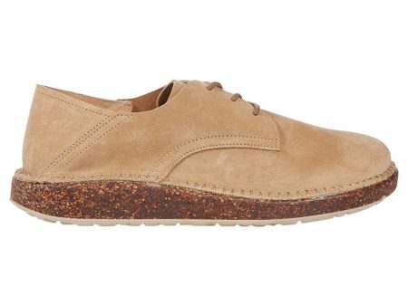 Birkenstock Unisex Shoes Gary Casual Lace-Up Low-Profile Suede Leather - UK 8 Online Hot Sale