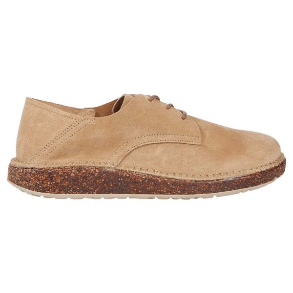 Birkenstock Unisex Shoes Gary Casual Lace-Up Low-Profile Suede Leather - UK 8 Online Hot Sale