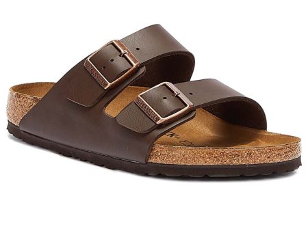 Birkenstock Arizona Dark Brown Synthetic Womens Sandals - UK 5 on Sale