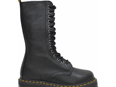 1B99 Quad Pisa Leather Unisex Mid Calf Boots Online