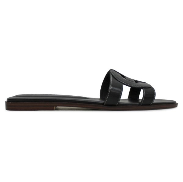 Chrisee Leather Women s Slides Sandals Hot on Sale