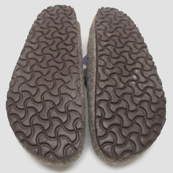 Birkenstock Unisex Sandals Boston Open-Back Slip-On Clogs Wool Felt - UK 7 Supply