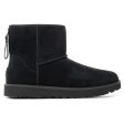 Classic Mini Logo Zip Sheepskin Women s Winter Boots Sale