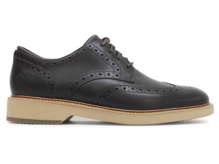 Cole Haan Mens Shoes American Classics Montrose Wingtip Oxfords Leather - UK 10.5 on Sale