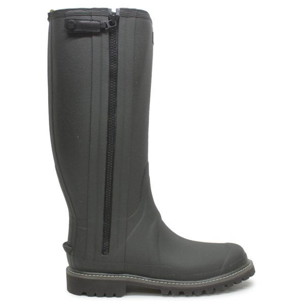 Balmoral Zip Commando Tall Rubber Men s Calf Length Wellingtons Boots on Sale