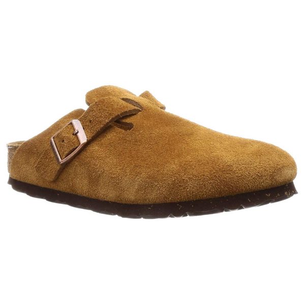 Boston BS Suede Unisex Slip On Sandals Hot on Sale