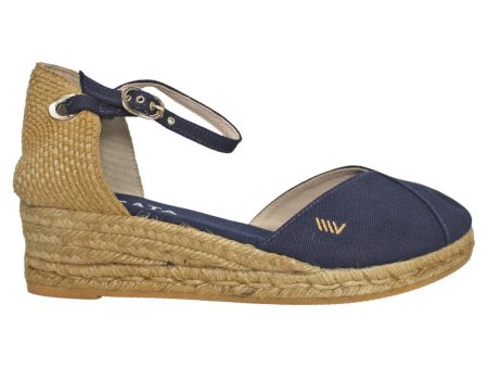 Viscata V0032 Pubol 30144-78874-1 Womens Canvas Sandal Navy Online