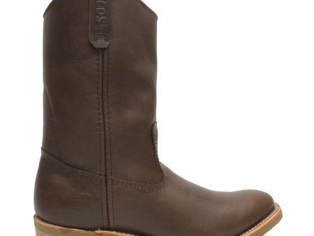 Pecos Full Grain Leather Men s Calf Length Boots Online Sale