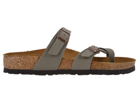 Birkenstock Mayari Stone Womens Birko-Flor Open Back Strapped Sandals - UK 7 For Discount