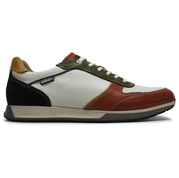 Cambil Leather Men s Low Top Trainers Online Sale