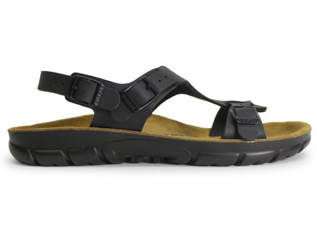 Birkenstock Saragossa 0500863 Unisex Birko-Flor Sandals Black - UK 8 Fashion