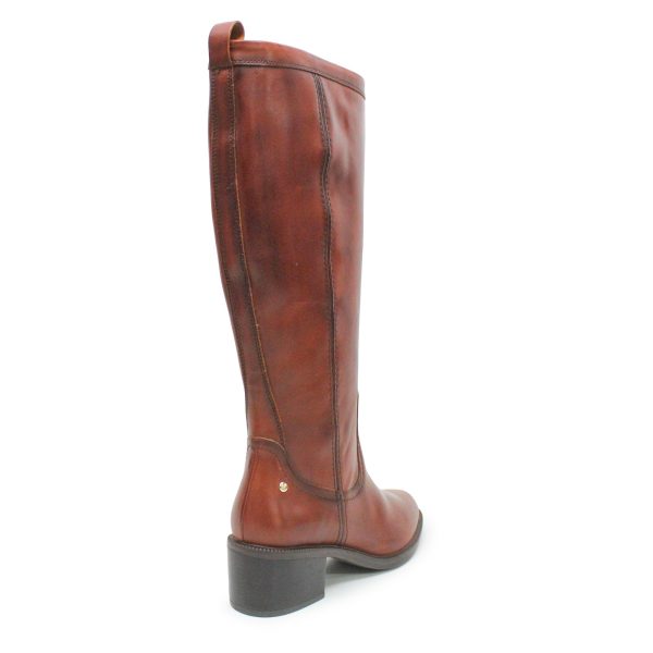 Bacarot W2D-9640 Leather Women s Knee High Boots Supply