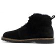 Uppsala Mid Shearling Suede Leather Unisex Ankle Boots For Cheap