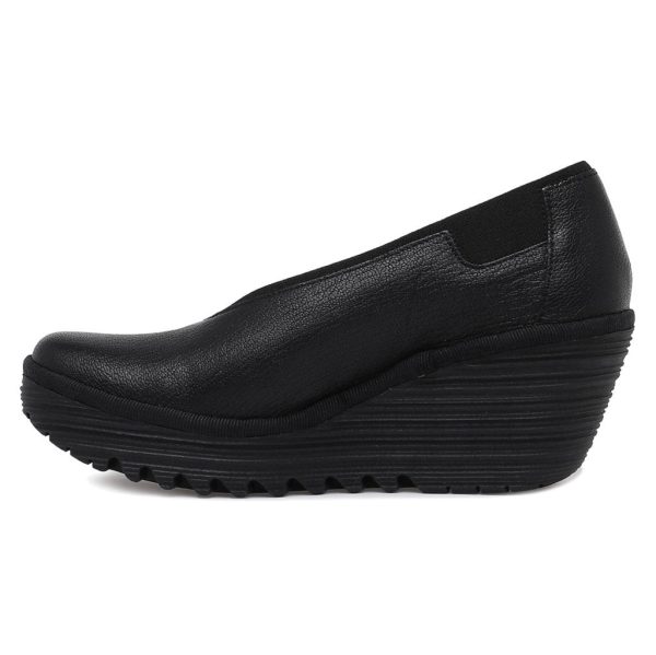 YOZA438FLY Leather Women s Wedge Shoes Online Hot Sale