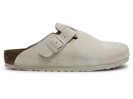 Birkenstock Unisex Sandals Boston BS Casual Slip-On Buckle Clogs Suede - UK 4.5 on Sale