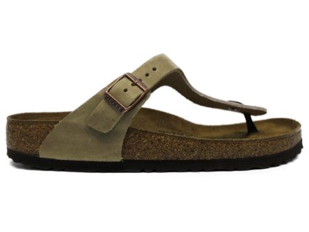 Birkenstock Unisex Sandals Gizeh Casual Slip-On Buckle Toe-Post Oiled Nubuck - UK 5 Online Hot Sale