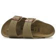 Birkenstock Unisex Sandals Arizona BS. Casual Buckles Straps Slides Nubuck - UK 5.5 Online