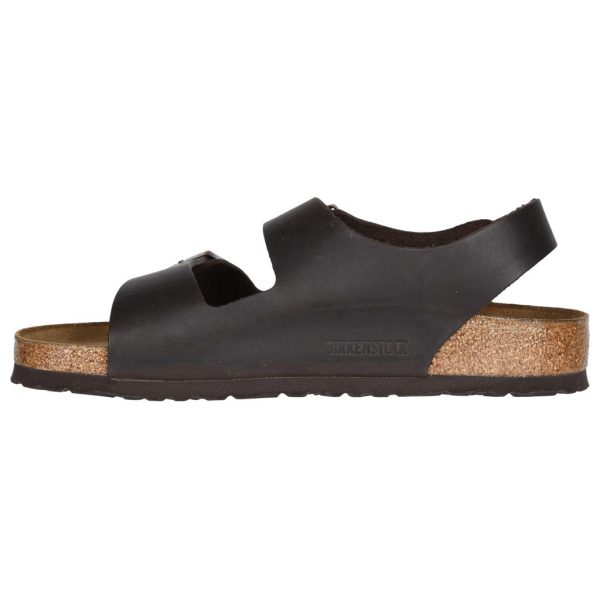 Birkenstock Unisex Sandals Milano BS Casual Buckles Slingbacks Oiled Nubuck - UK 5 Online