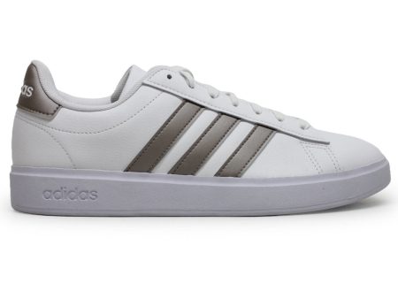 Adidas Grand Court 2.0 GW9215 Womens Synthetic Leather Trainers - UK 7 Supply