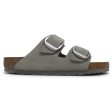 Birkenstock Unisex Sandals Arizona Big Buckle Buckle Slides Nubuck Leather - UK 5.5 Online Hot Sale