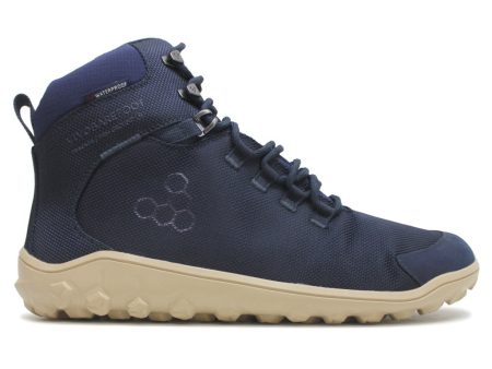 Vivobarefoot Mens Boots Tracker Textile FG2 Lace-Up Hiking Synthetic Textile - UK 10 Fashion