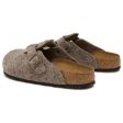 Birkenstock Unisex Sandals Boston Womens Mens Slip-On Clogs Wool Felt - UK 7 Online Sale