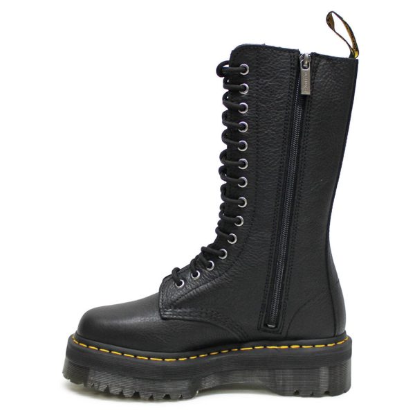 1B99 Quad Pisa Leather Unisex Mid Calf Boots Online