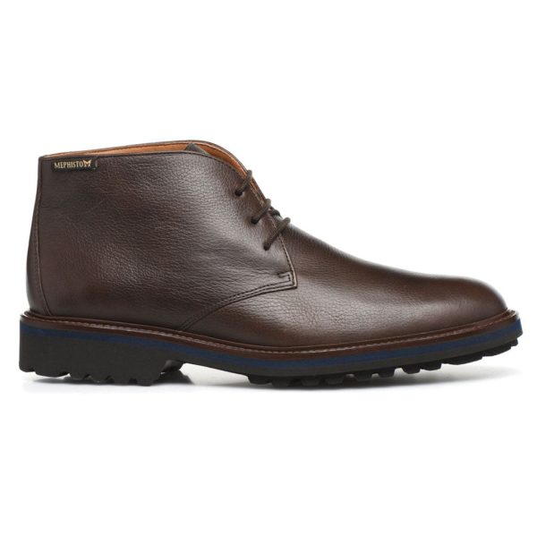 Berto Full Grain Leather Men s Ankle Boots Online Sale