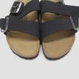 Birkenstock Unisex Sandals Arizona BS Vegan Buckles Slides Birko-Flor Nubuck - UK 5 For Discount