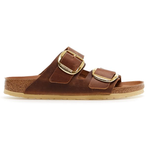 Birkenstock Unisex Sandals Arizona Big Buckle Casual Slip-On Oiled Leather - UK 5 on Sale