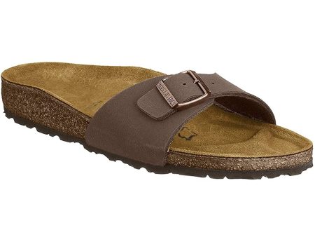 Birkenstock Madrid Brown Synthetic Womens Sandals - UK 5 Fashion