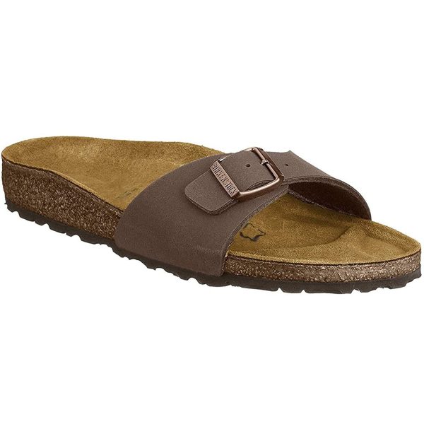 Birkenstock Madrid Brown Synthetic Womens Sandals - UK 5 Fashion