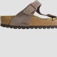 Birkenstock Unisex Sandals Gizeh BS Buckle Toe-Post Open-Back Birko-Flor - UK 5 Fashion