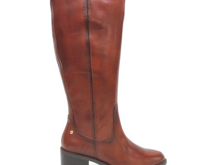 Bacarot W2D-9640 Leather Women s Knee High Boots Supply