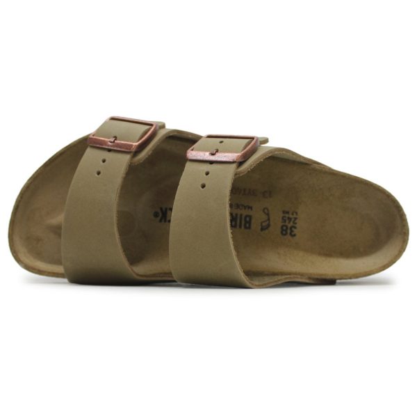 Birkenstock Unisex Sandals Arizona BS. Casual Buckles Straps Slides Nubuck - UK 7 Discount