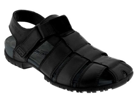 Basile Nubuck Leather Men s Sandals Hot on Sale