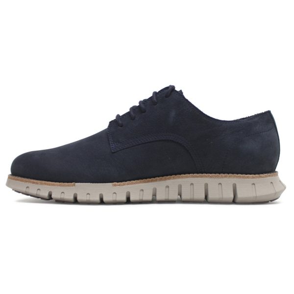 Zerogrand Remastered Plain Toe Nubuck Men s Derby Shoes on Sale