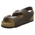 Birkenstock Unisex Sandals Milano BS Adjustable Buckles Slingbacks Birko-Flor - UK 5.5 For Sale