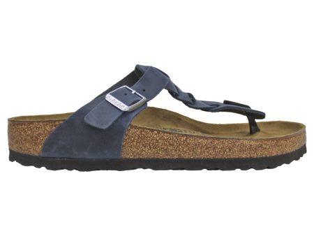 Birkenstock Gizeh Braided 1020992 Waxy Leather Unisex Sandals Online