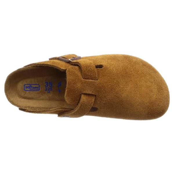 Boston BS Suede Unisex Slip On Sandals Hot on Sale