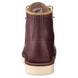 6 Moc Leather Men s Ankle Moc Toe Boots Online Sale