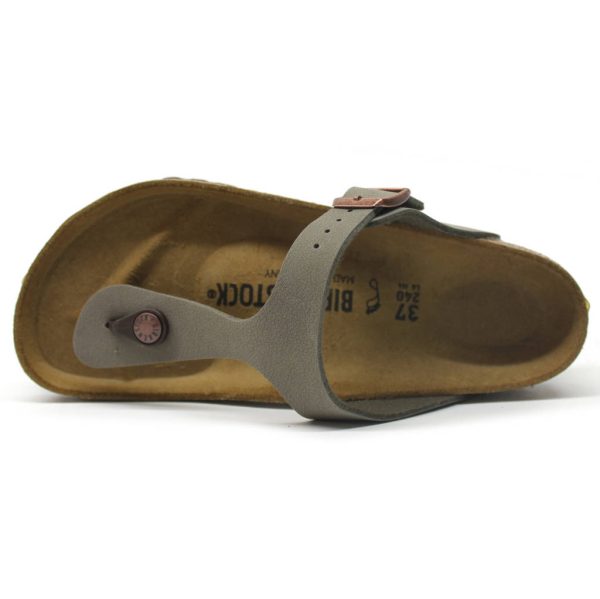 Birkenstock Gizeh Stone Birko-Flor Womens Sandals - UK 5 Online